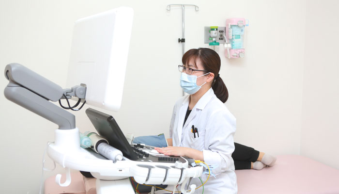 検査の様子