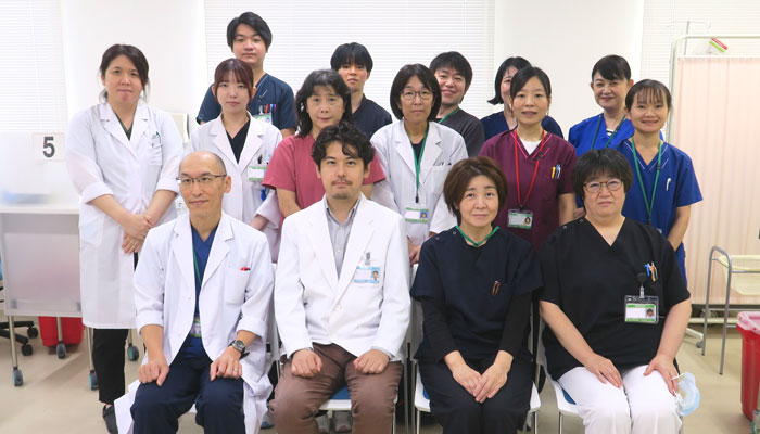 臨床検査科スタッフ